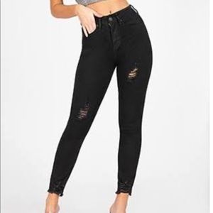 YMI black denim